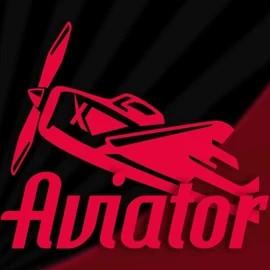 Aviator logo by Spribe at Spinshark Casino