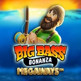 Big Bass Bonanza Megaways online game logo by Pragmatic Play on spinsharks.eu