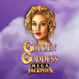 Golden Goddess Megajackpots casino game by IGT – featured logo at Spinshark Casino