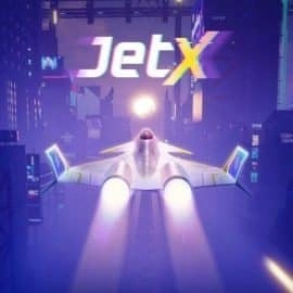 jetX game by SmartSoft – logo hosted on Spinshark Casino