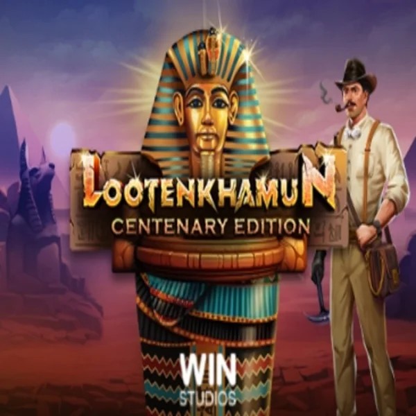 Official Slots logo: LootEnKhamun Centenary by bwin.party at Spinshark Casino