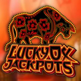 Try Lucky Ox Jackpots slot by Rival on spinsharks.eu – logo image